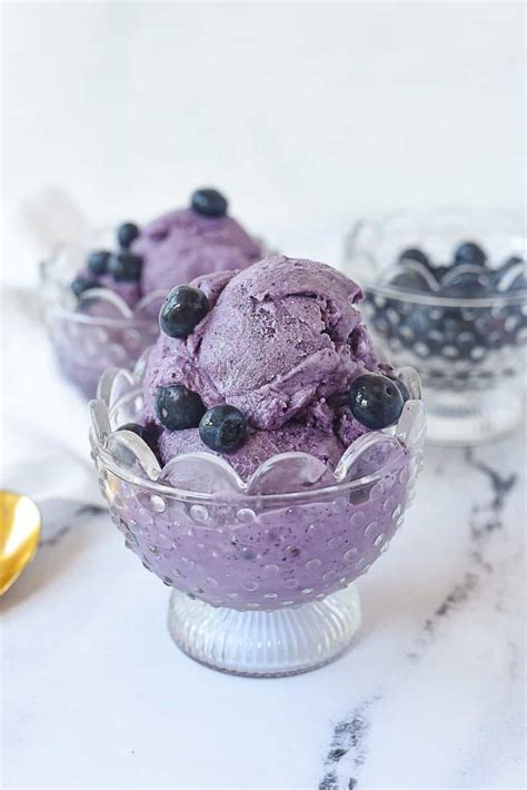 kitchenaid blueberry ice cream recipe